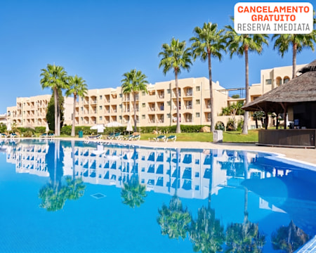 Palm Oasis Alvor 4* | Férias com Tudo Incluído em Quarto Vista Piscina