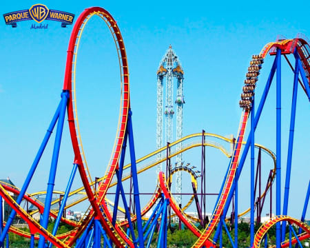 Parque Warner - Madrid | Diversão em Família nas Férias em Espanha!