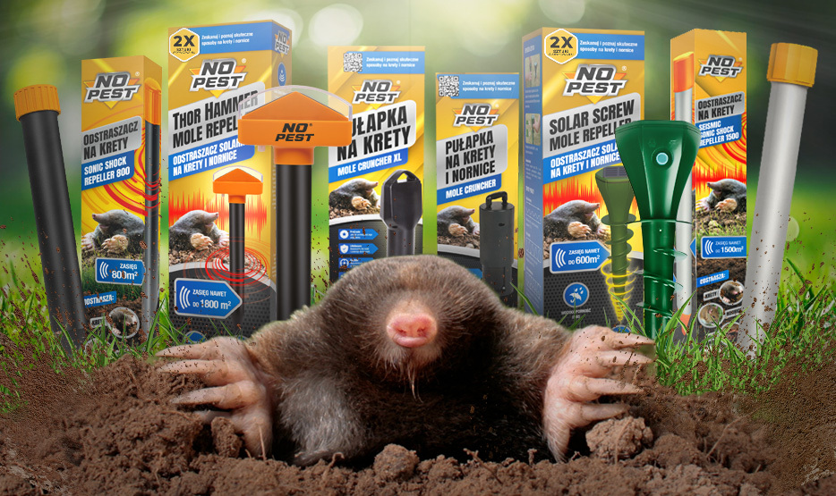 co na krety, odstraszacze kretów