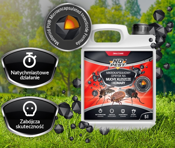oprysk na kleszcze, oprysk na komary