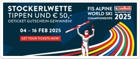 Die gro&szlig;e oeticket Stockerlwette zu den FIS Alpine Ski Weltmeisterschaften Saalbach 2025