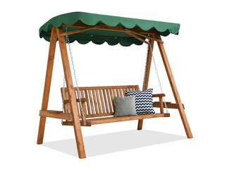 Drewniana huśtawka ogrodowa Haiti Garden Point