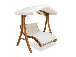 Huśtawka drewniana ogrodowa Manila Garden Point