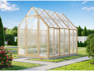 Drewniana szklarnia Frezja 2,1 x 3,1 m CoverTech