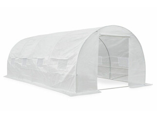 Tunel foliowy do uprawy roślin 3x6m biały Garden Point