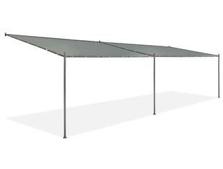 Antracytowe zadaszenie tarasu Genua 3 x 6m Garden Point