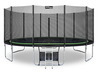 Trampolina ogrodowa z siatką zewnętrzną 488cm Jump Hero 16FT