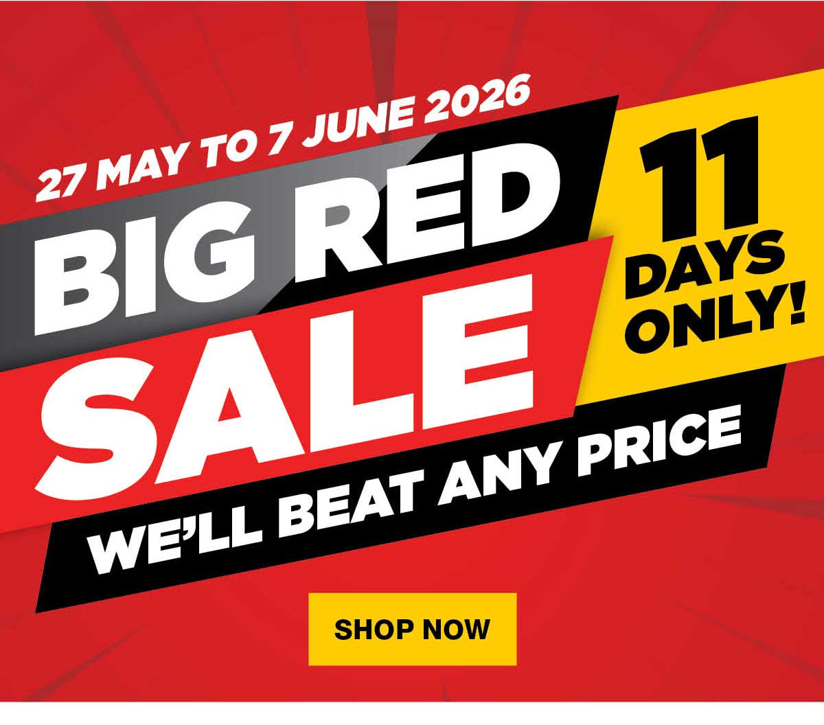 Big Red Sale