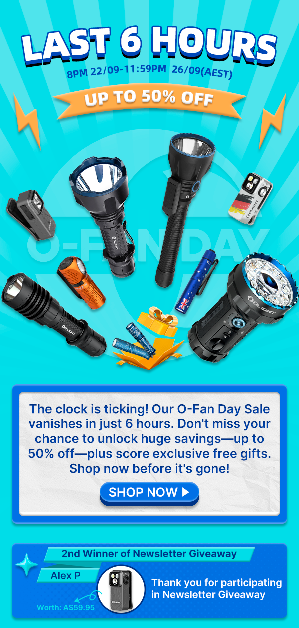 O-Fan Day Sale-Up To 50% OFF