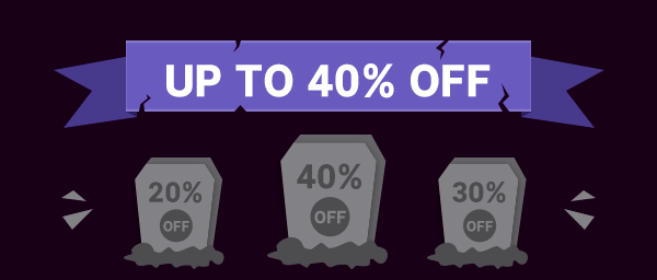 Halloween Sale-UP TO 40% OFF