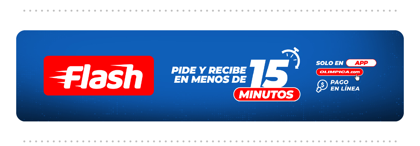 Pide y Recibe en menos de 15 minutos