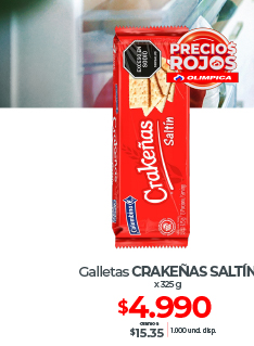 Galletas Crakeñas Saltín