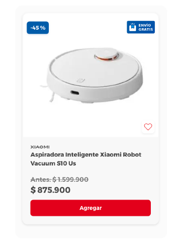 Aspiradora inteligente Xiaomi Robot