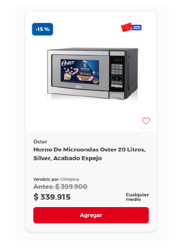 Horno de Microondas Oster