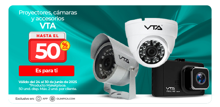 Proyectores, cámaras y accesorios VTA