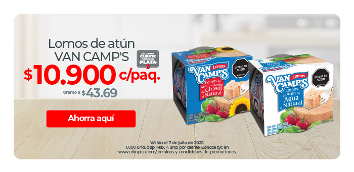 Lomos de atín Van Camps