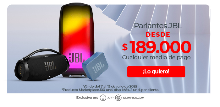 Parlantes JBL desde 189.900