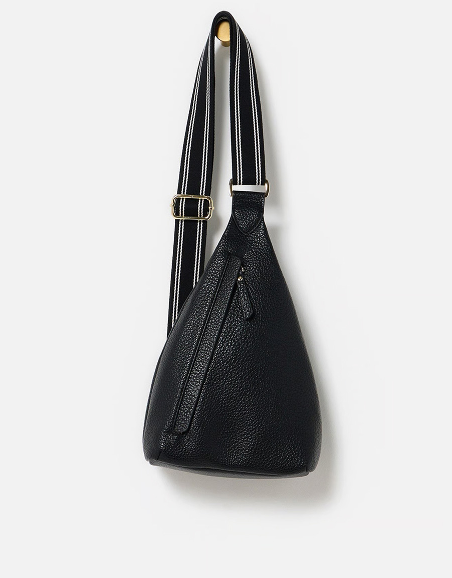 Brooke Black Belt Bag
