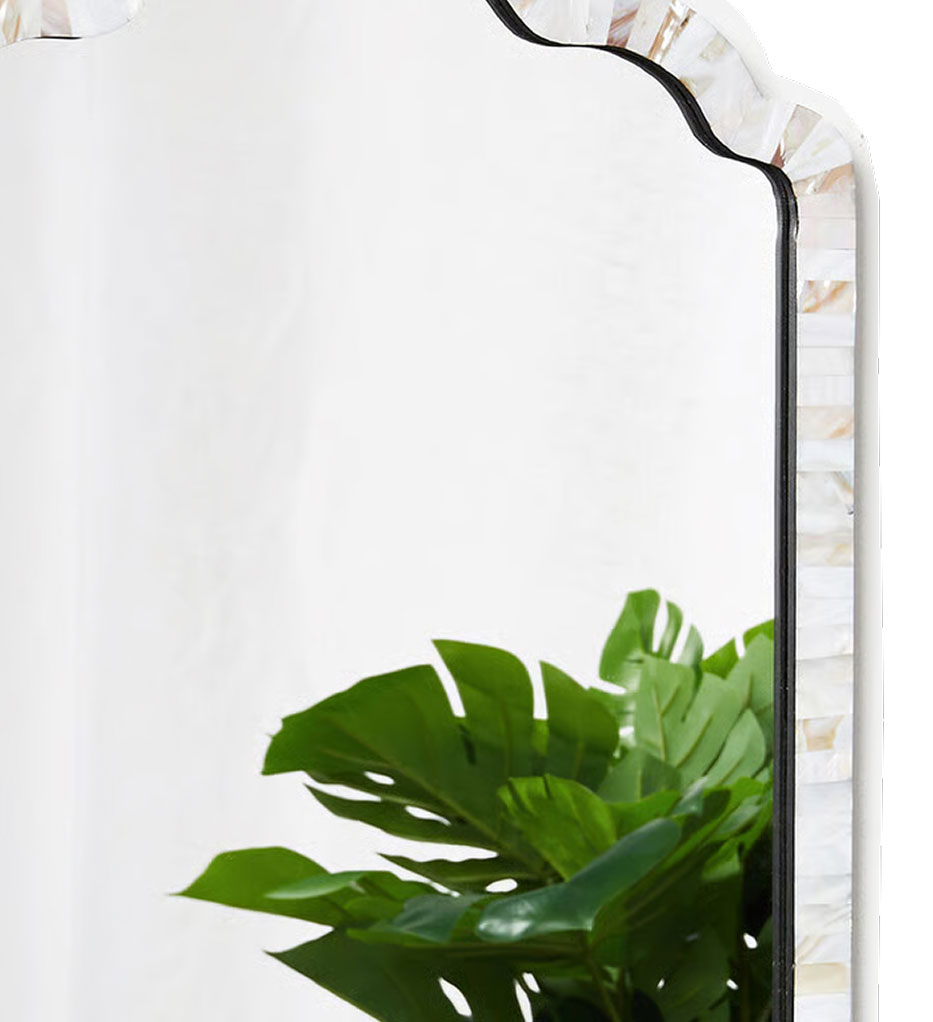 Mila Mother of Pearl Wall Mirror