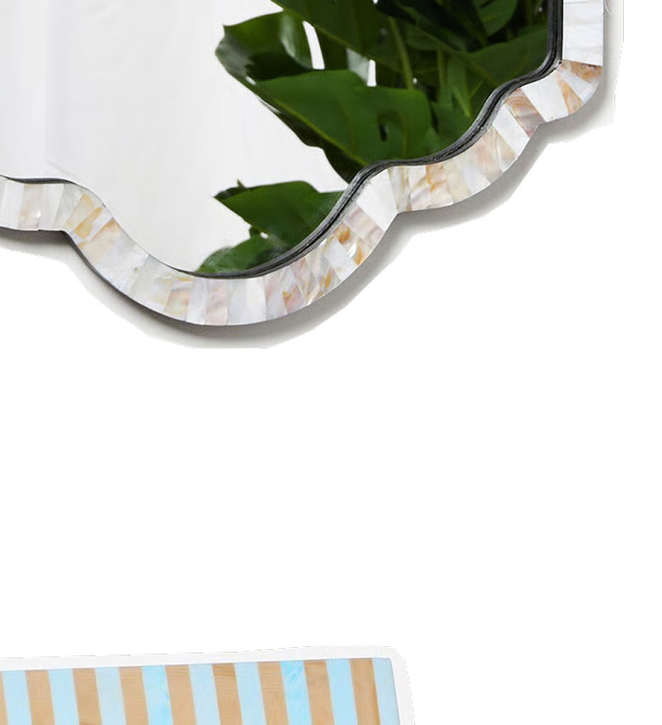 Mila Mother of Pearl Wall Mirror