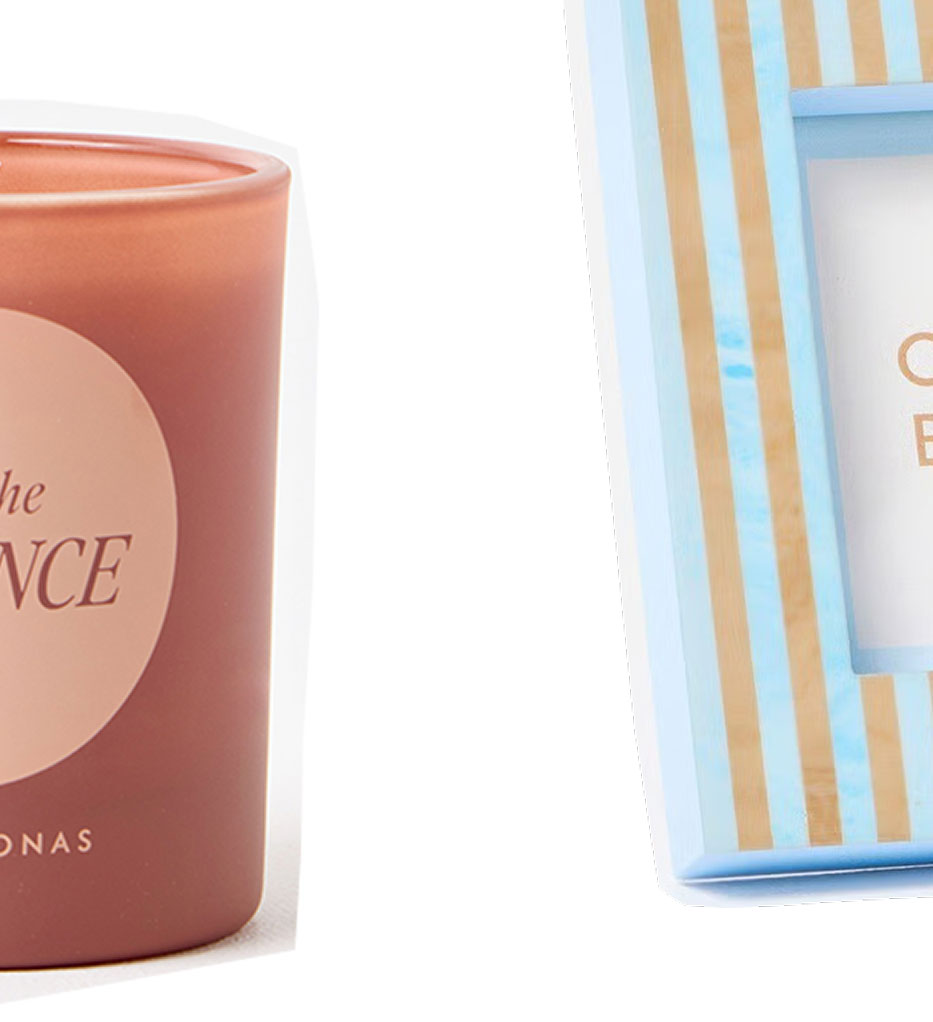 Paloma Blue Stripe Square Photo Frame 4x4