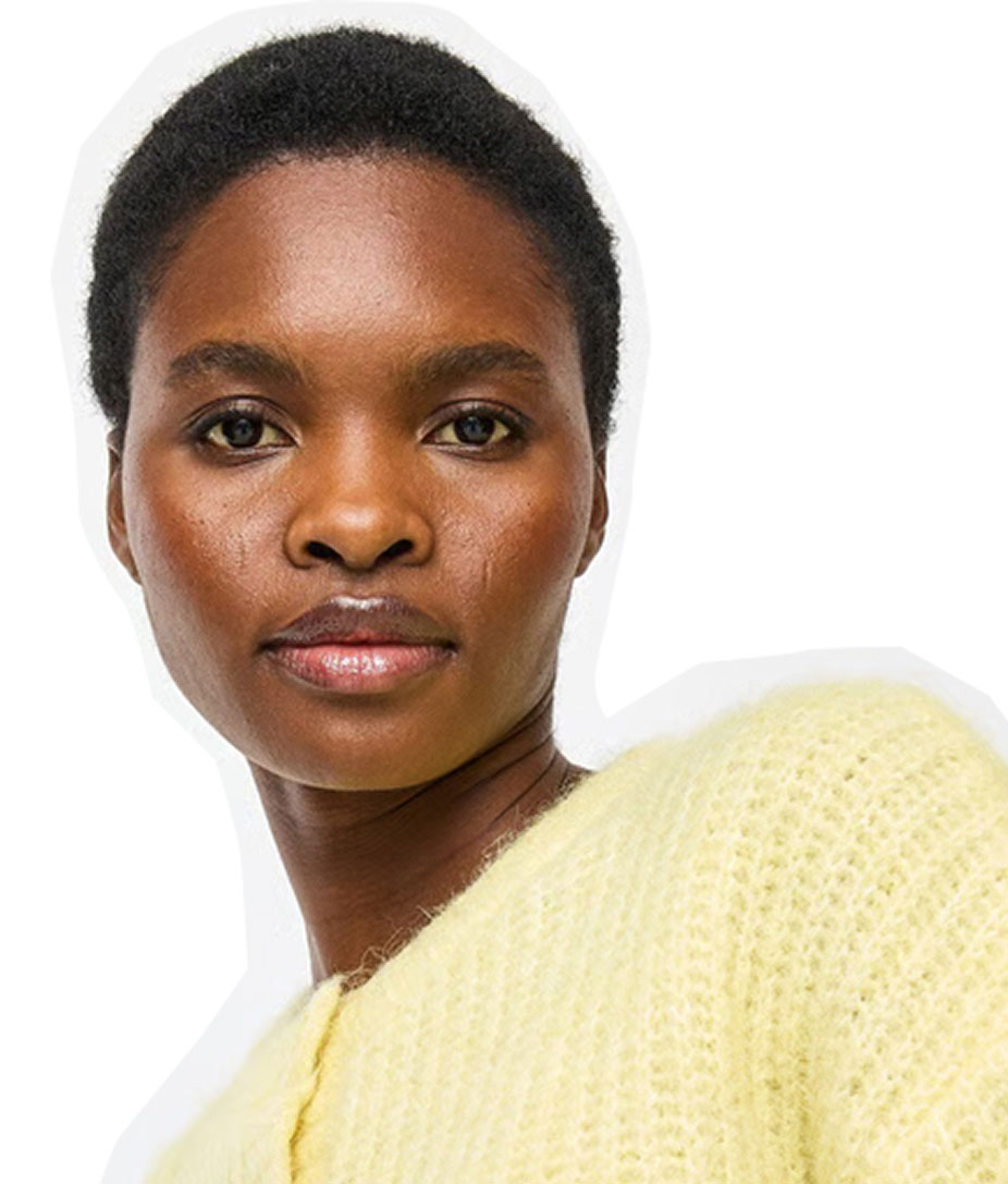 Yellow Button Detail Crew Neck Knitted Jumper