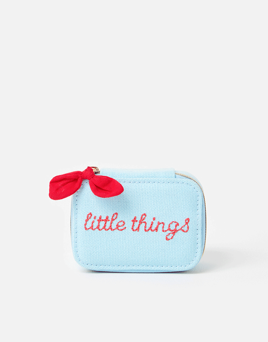 Blue Little Things Rectangular Jewellery Box