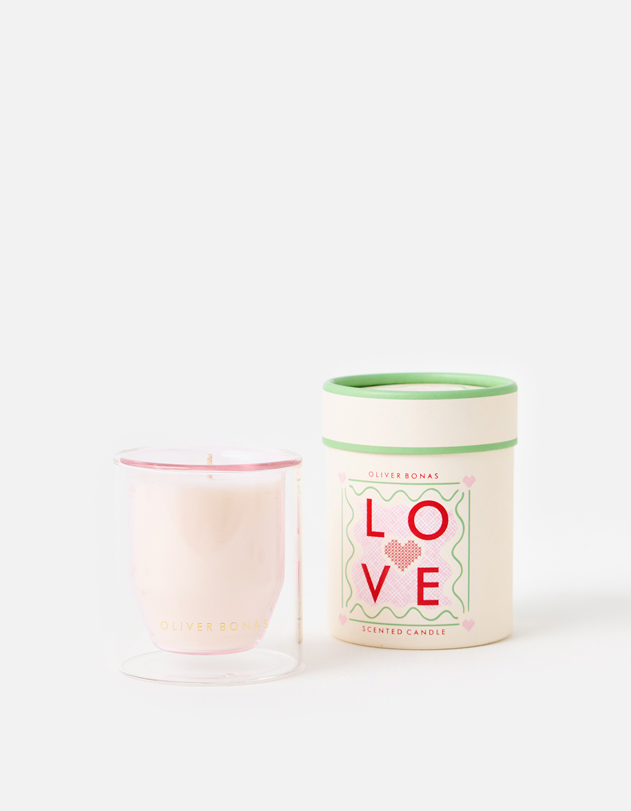 Love Pink Pepper Scented Candle