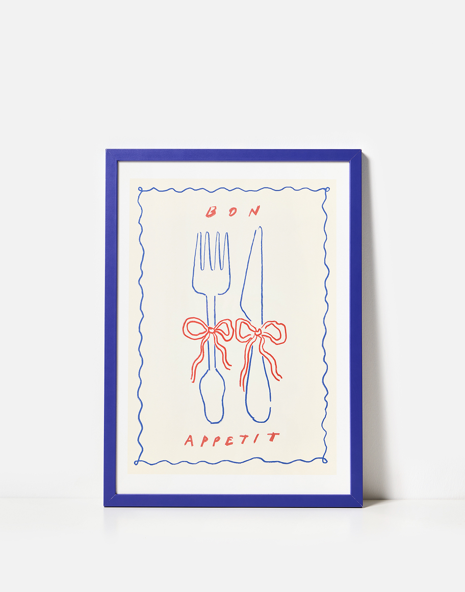 Bon Appétit Wall Art Print
