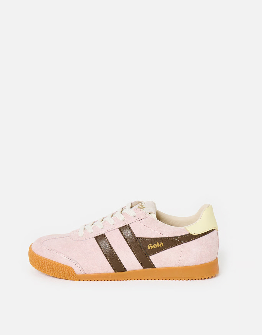 Gola x OB Exclusive Elan Chalk Pink & Buttermilk Trainers