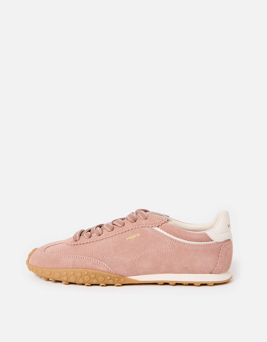 HOFF Bridge Mimosa Beige Leather Trainers