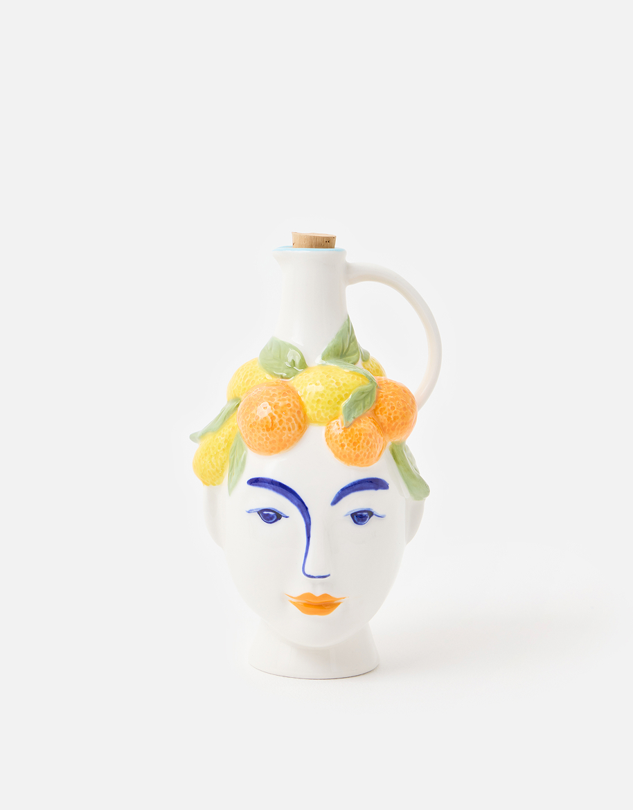 Lola Fruit Ceramic Oil Bottle