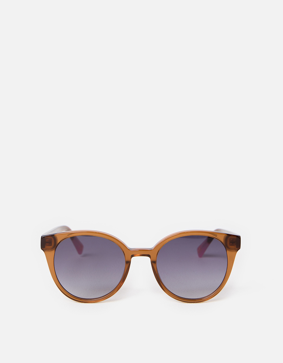 Mocha Brown Preppy Acetate Sunglasses