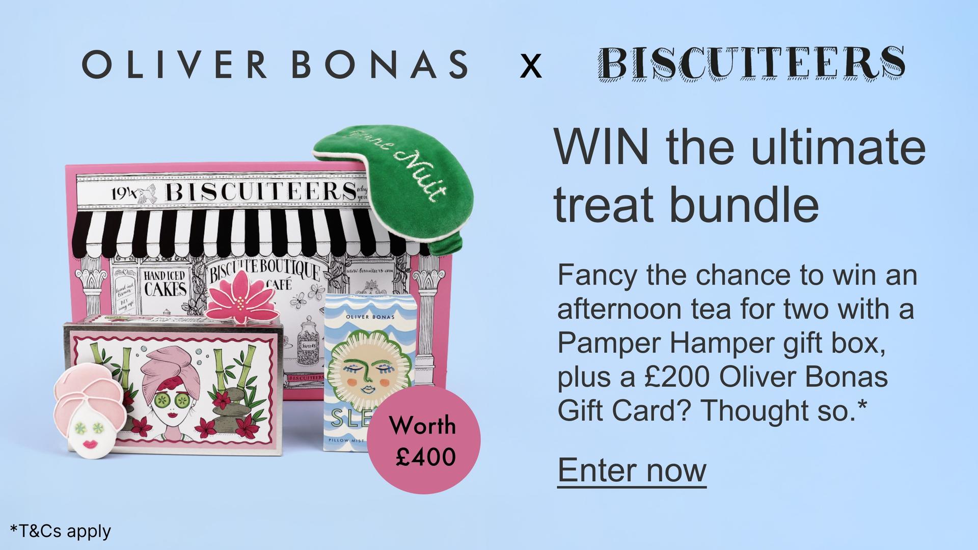Oliver Bonas x Biscuiteers Competition