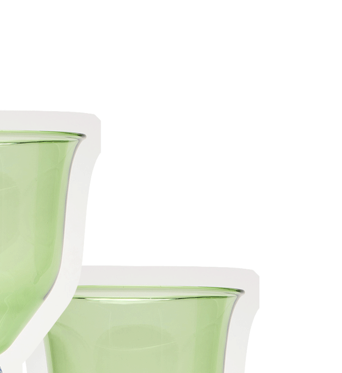 Olleta Swirl Wine Glasses Set of Two