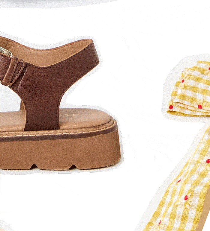 Brown Leather Weave Fisherman Sandals