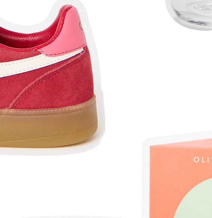 Gola Viper Lollipop Red & White Trainers