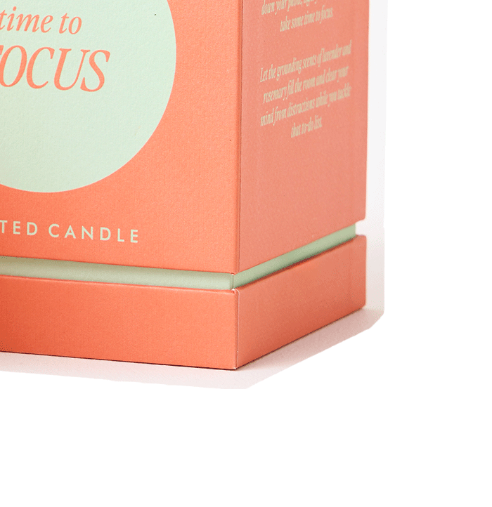 Time to Focus Lavender Scented Candle