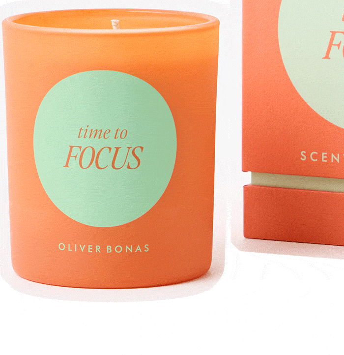 Time to Focus Lavender Scented Candle