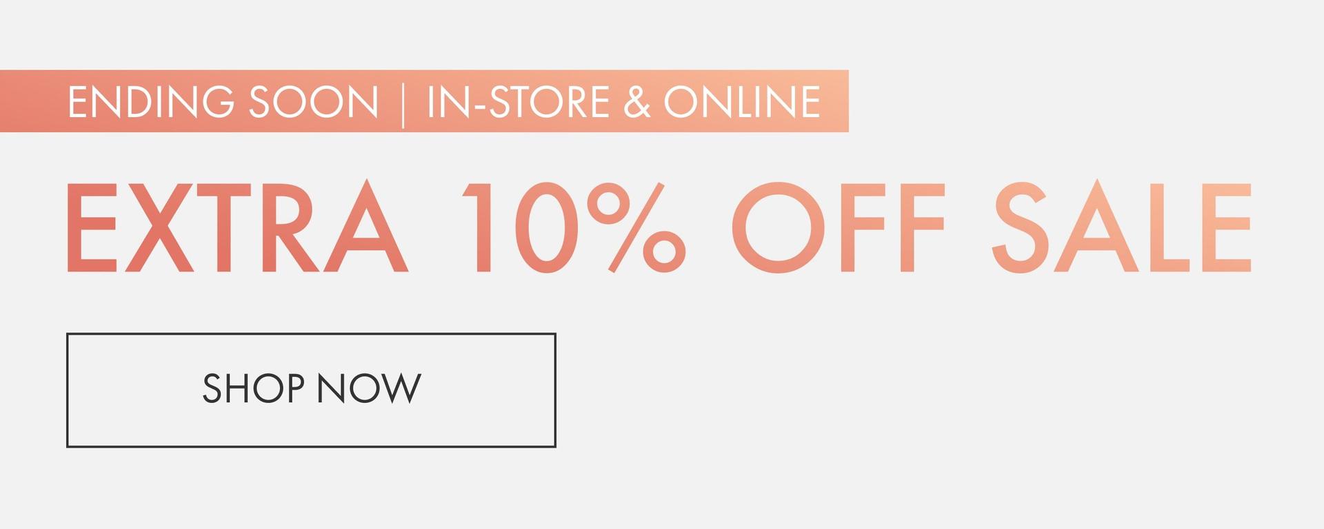 Extra 10% Off Sale