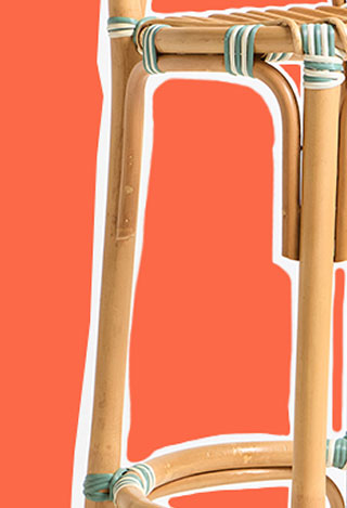 Rattan Bar Stool