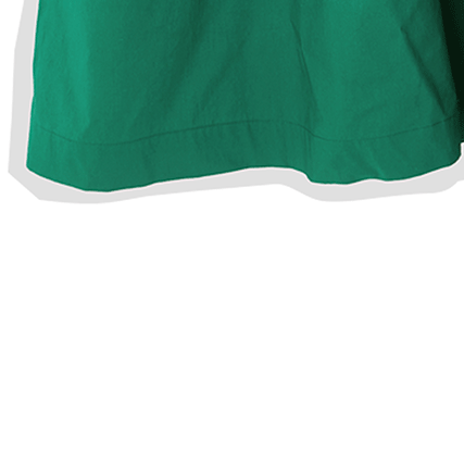 Green Shirred Bodice V-Neck Sleeveless Midi Dress