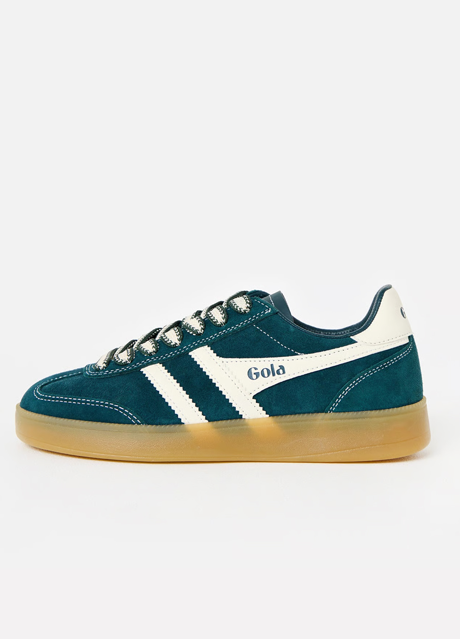 Gola Viper 78 Teal & White Trainers
