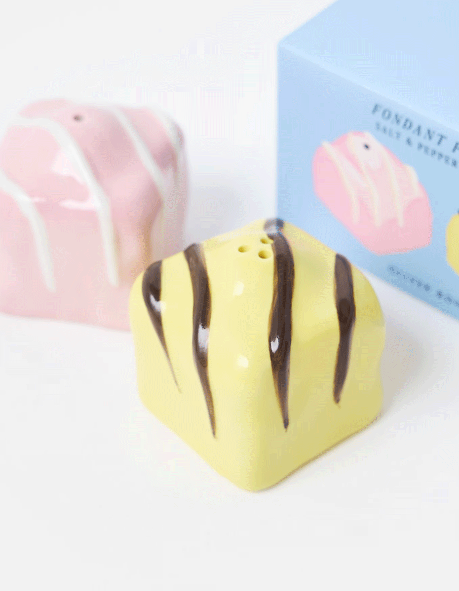 Fondant Fancies Ceramic Salt & Pepper Shakers