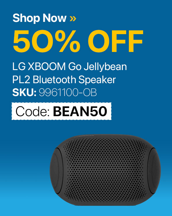 5O% OFF LG XBOOM Go Jellybean PL2 Bluetooth Speaker