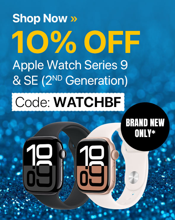 $50 Off your purchase of Apple Watch Series 9 & SE (2nd Gen)