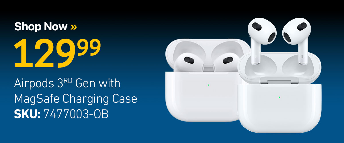 Airpods 3RD Gen with MagSafe Charging Case