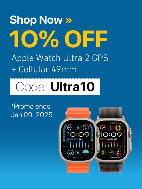 10% OFF Apple Watch Ultra 2 GPS