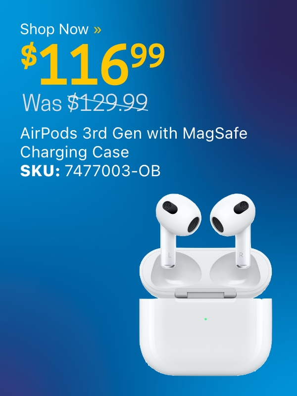 Apple Airpods 3rd Gen with MagSafe Charging Case