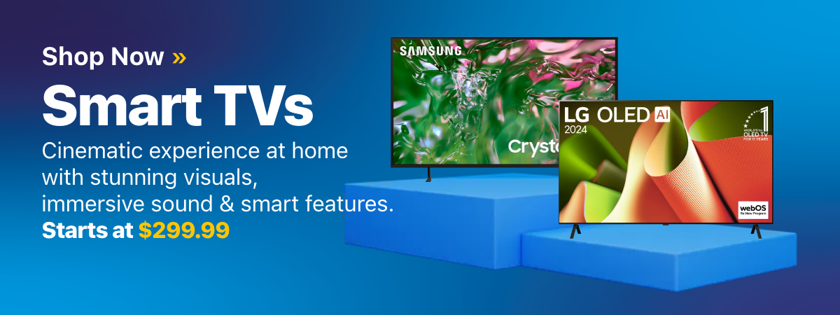Smart TV starts at $299.99